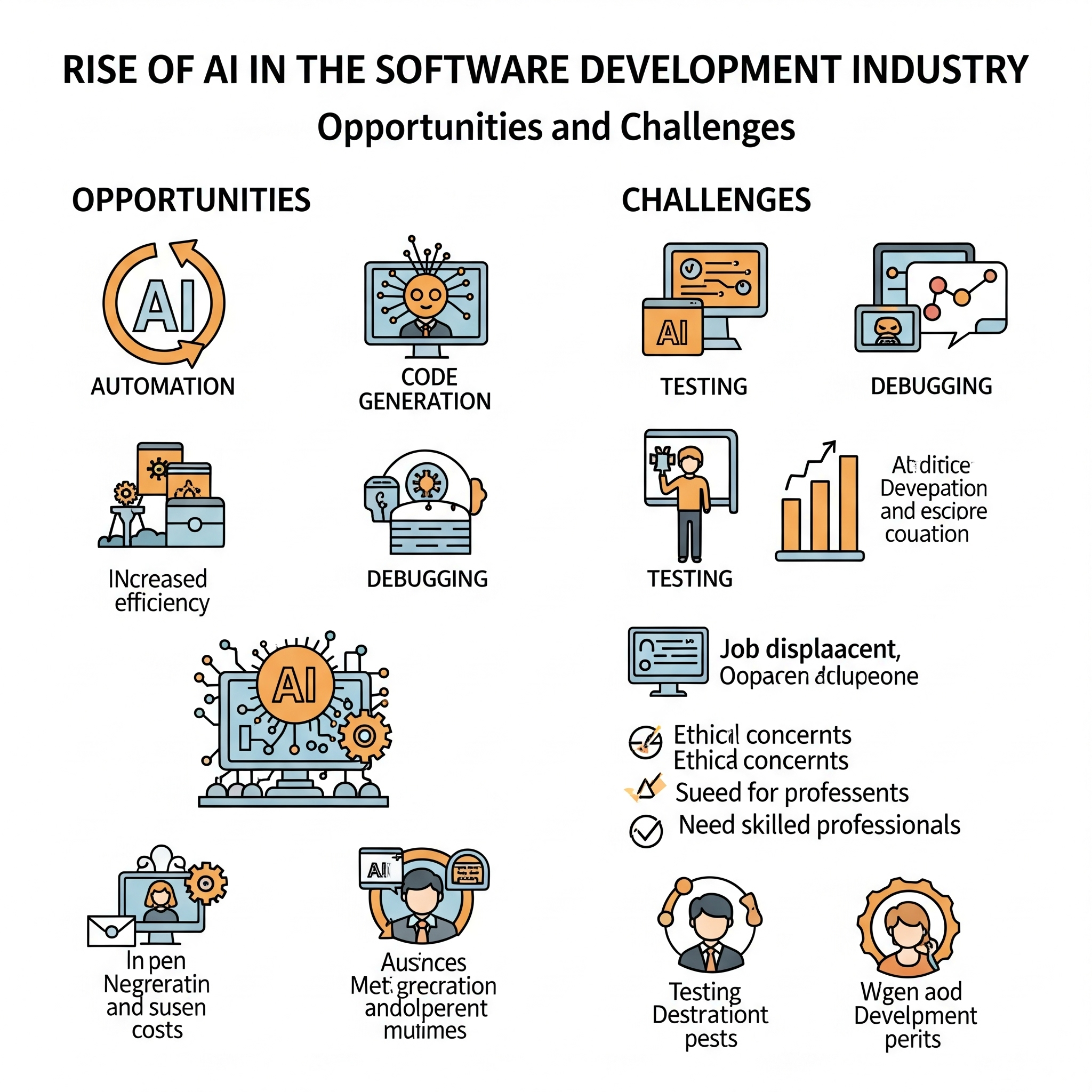 The Rise of AI in the Software Development Industry: Opportunities and Challenges