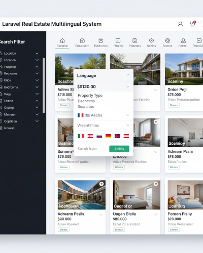 Real Estate Multilingual System